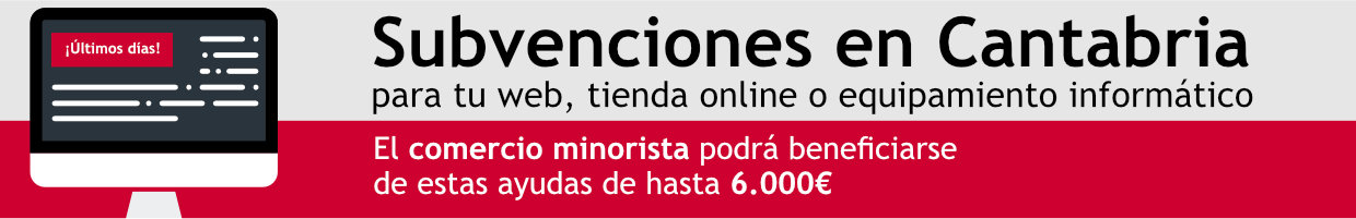 Subvenciones Gobierno Cantabria